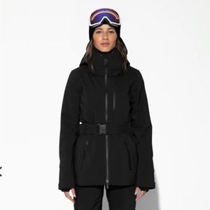 Halfdays Black Aston Ski Jacket